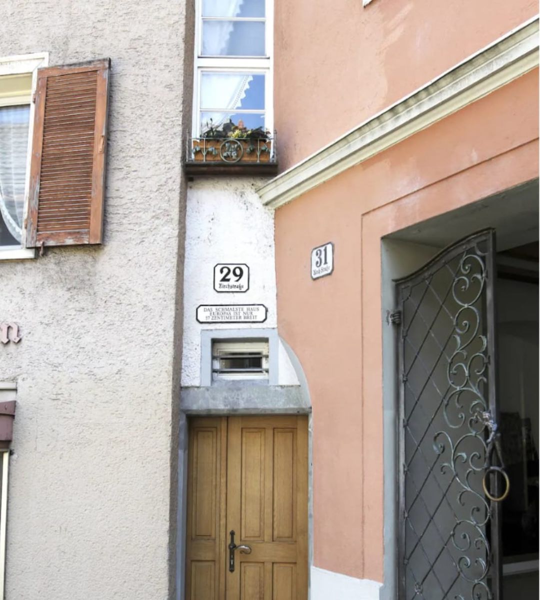 najwęższy dom w Europie