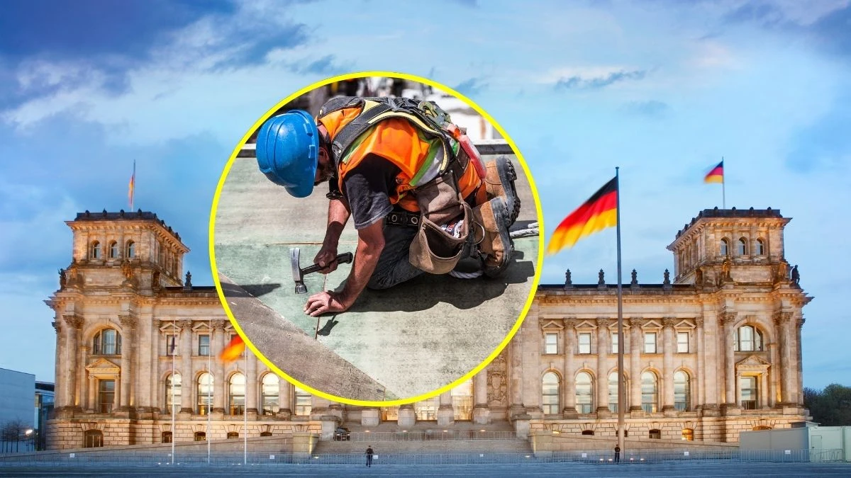 W Niemczech kwitnie praca na czarno Foto: Bundestag i pracownik