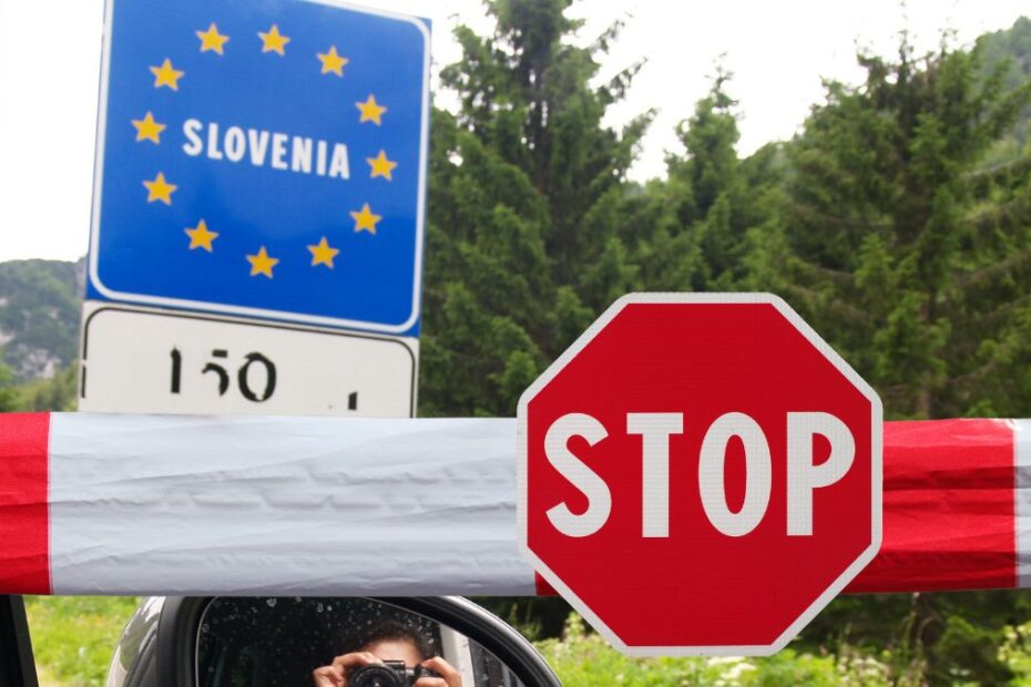 Słowenia zawiesiła układ z Schengen. Nadzwyczajne środki na granicach Foto: granica Słowenii