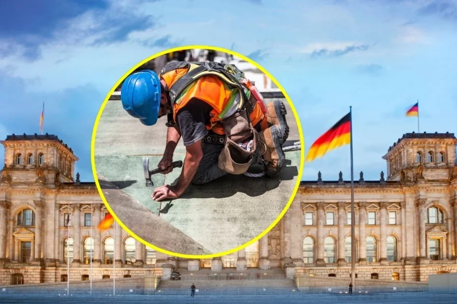 W Niemczech kwitnie praca na czarno Foto: Bundestag i pracownik