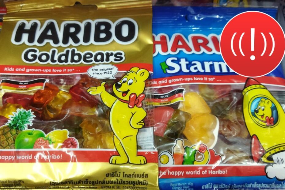 Skażone żelki Haribo: Kilkuletnie dziecko w śpiączce