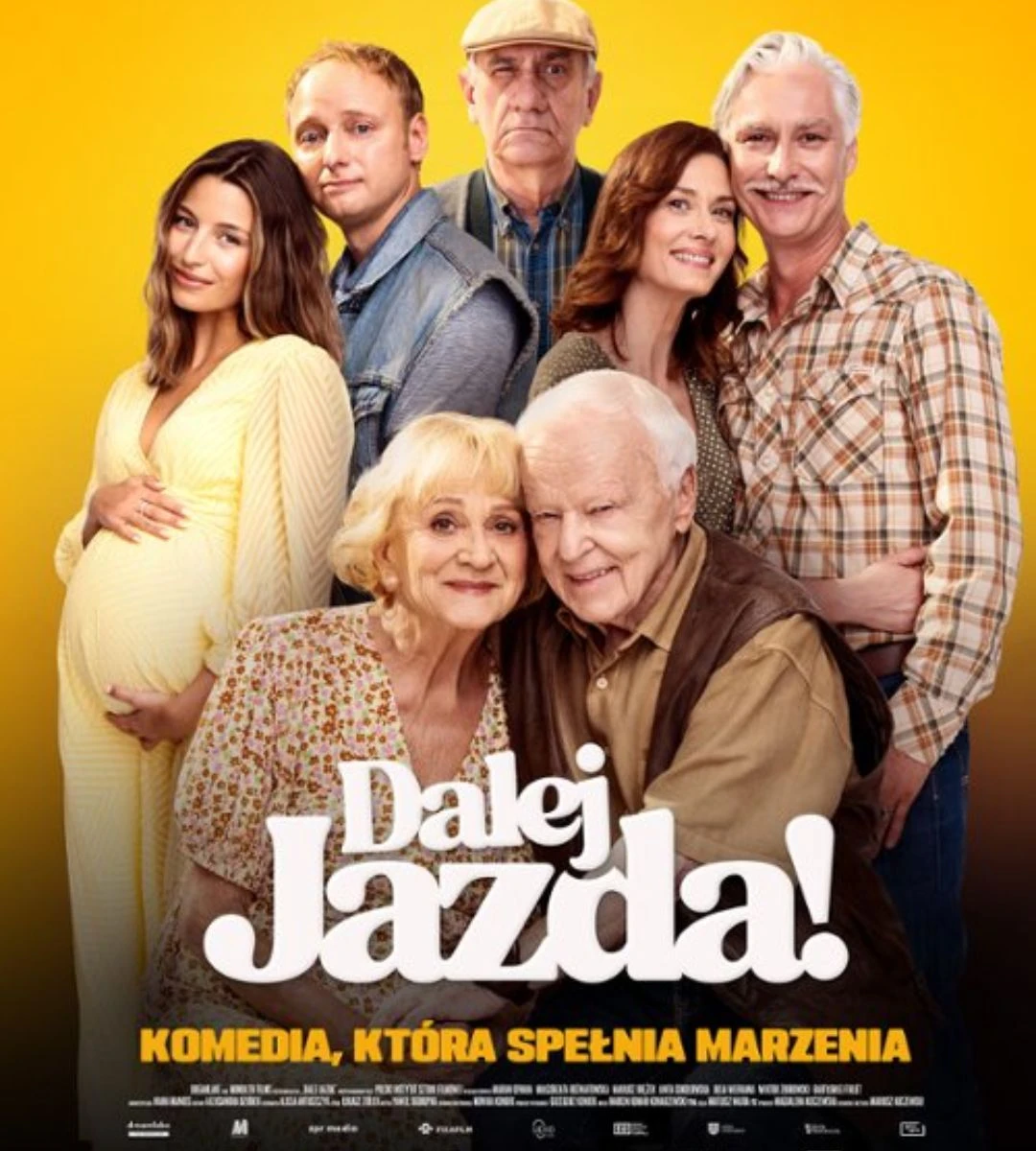 Dalej jazda film. zdjęcie plakat