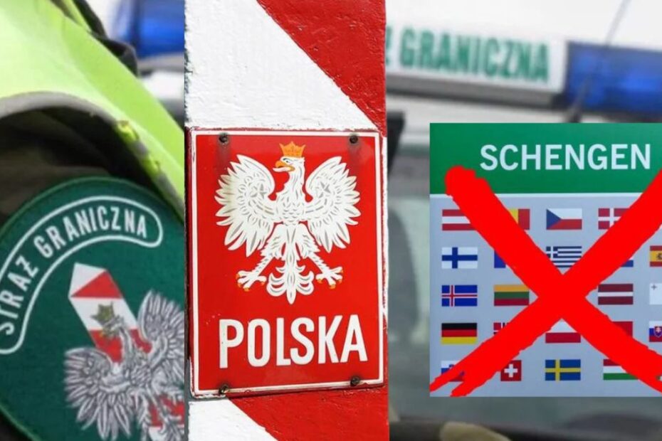 Polska zawiesiła układ z Schengen, granica z Niemcami sparaliżowana