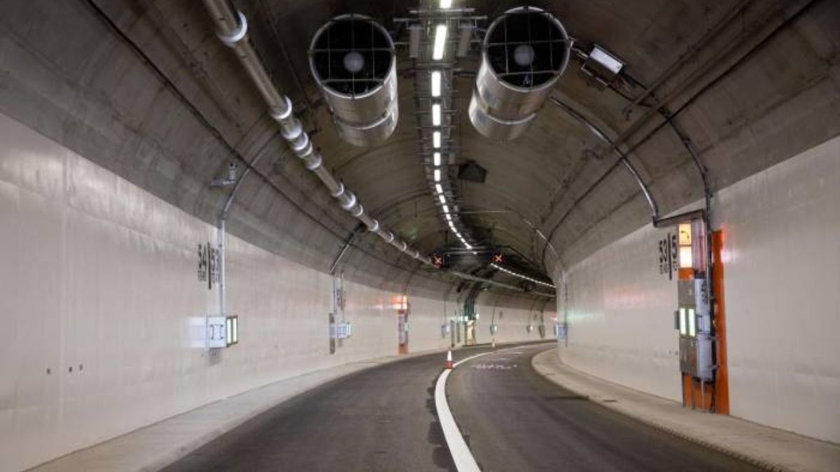 Tunele jako schrony Foto: tunel