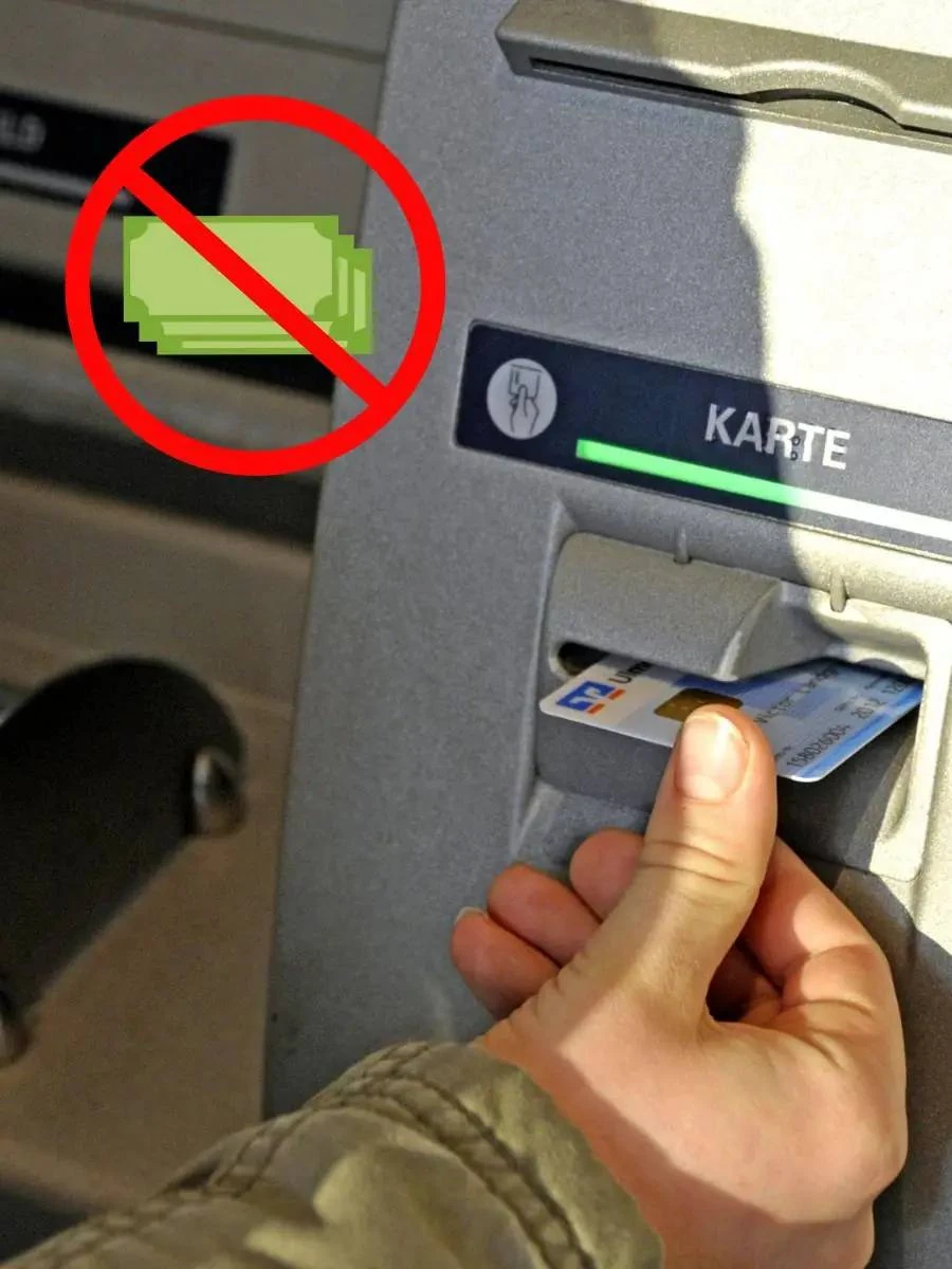 Pieniądze znalezione przy bankomacie