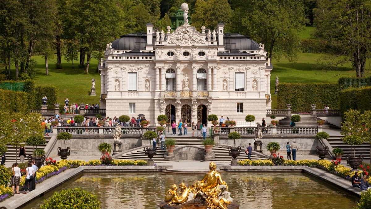 zamki Bawarii dołączają do światowego dziedzictwa UNESCO Foto Zamek Linderhof 