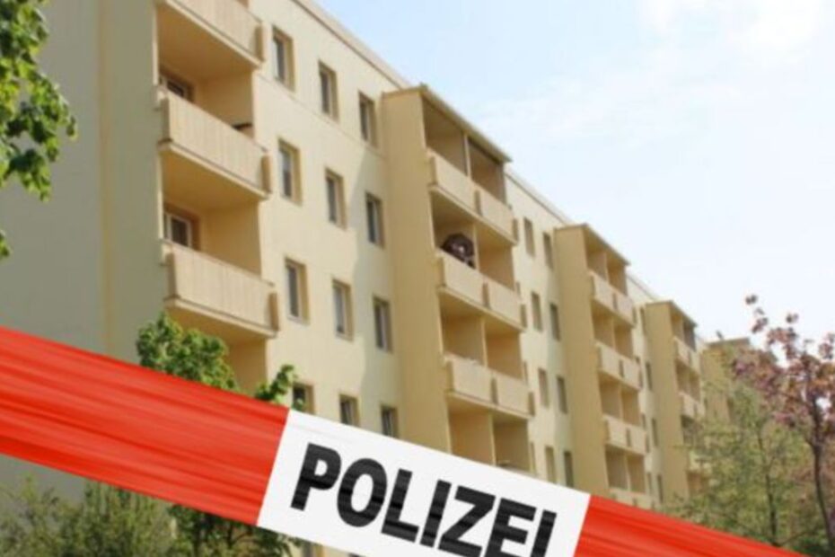 13-latek wypadł z okna w Niemczech Foto: Blok mieszkalny