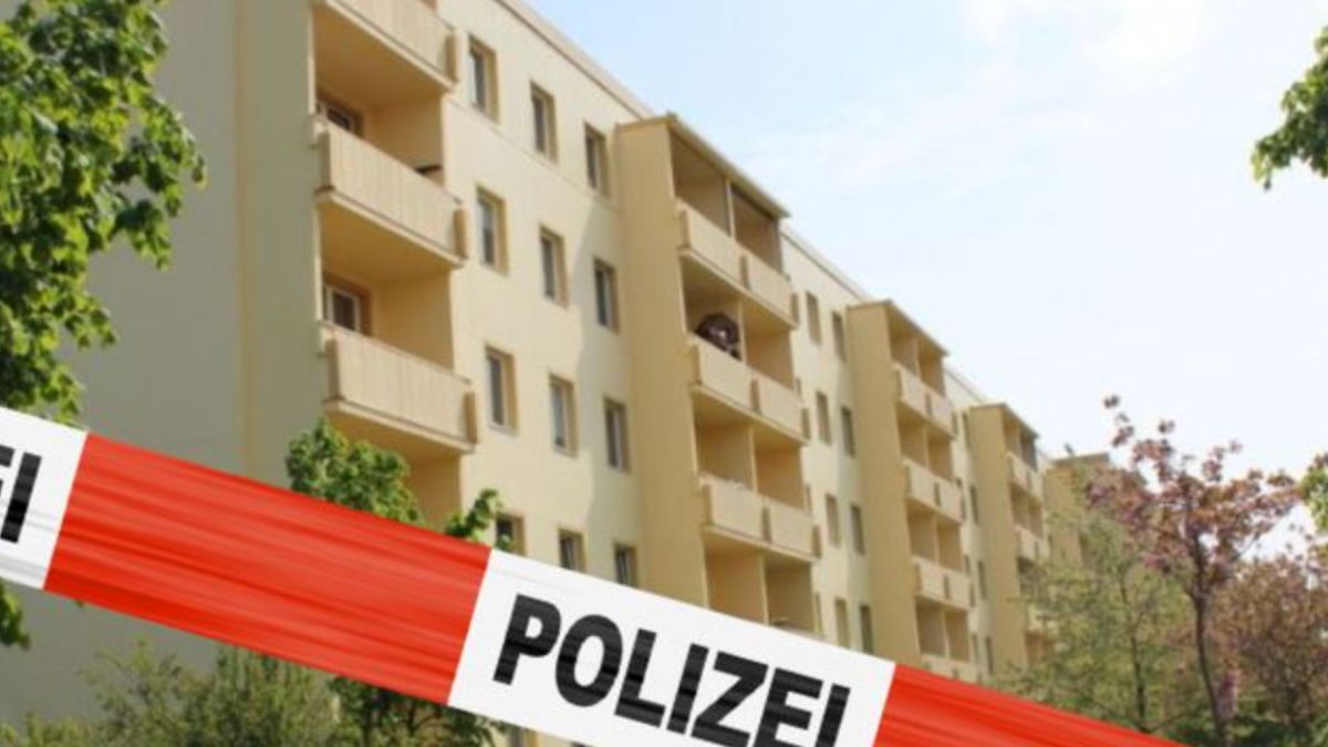 13-latek wypadł z okna w Niemczech Foto: Blok mieszkalny