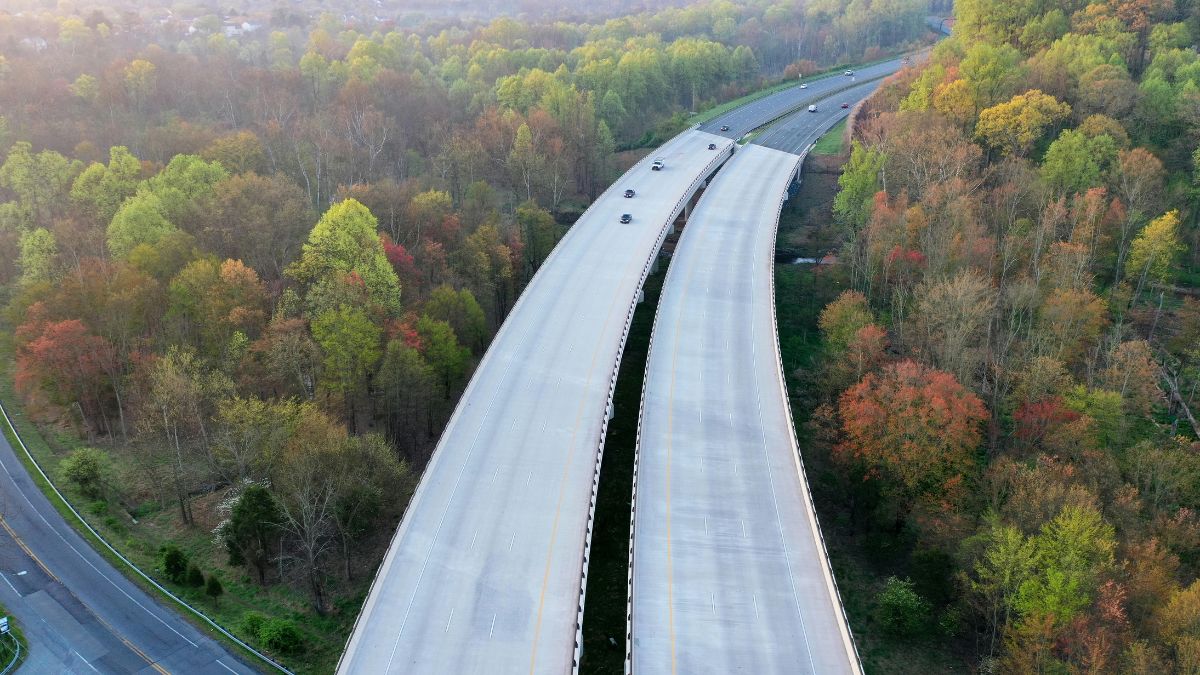Wschodnia Obwodnica Warszawy Foto: obwodnica w budowie
