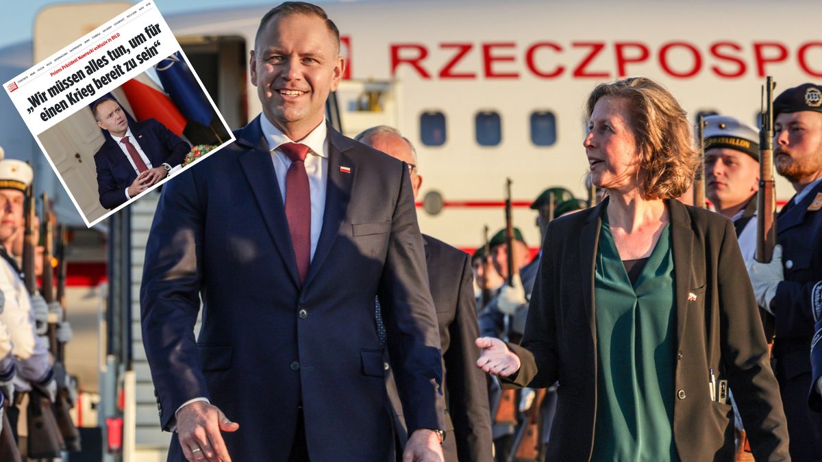Nawrocki w Berlinie i mocne słowa w wywiadzie dla Bilda
