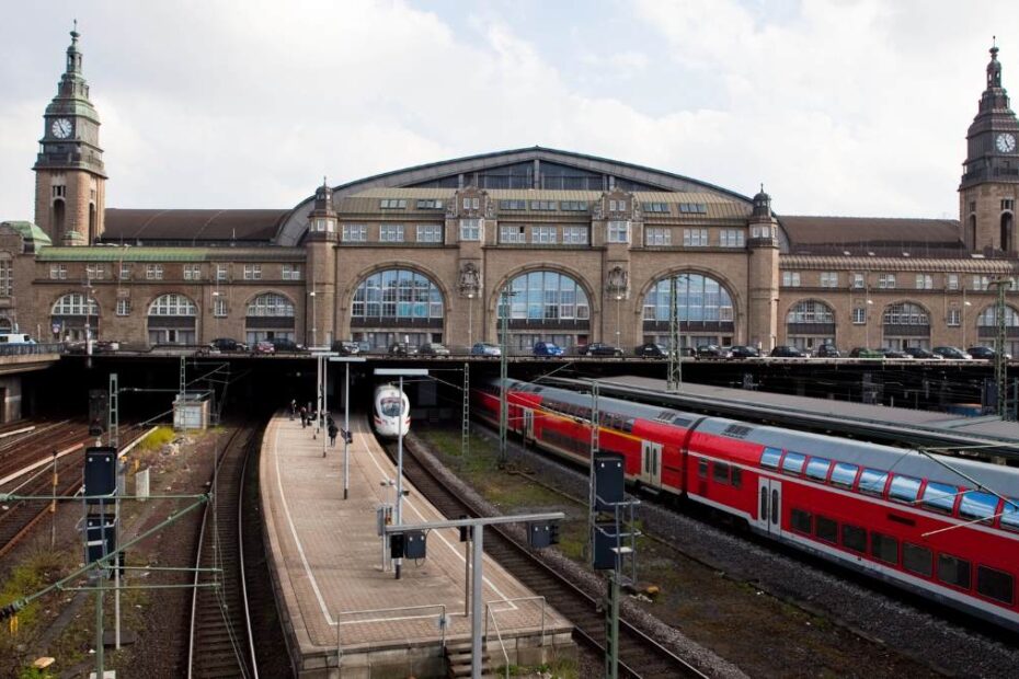 Kradzież na dworcu głównym w Hamburgu foto: dworzec główny w Hamburgu