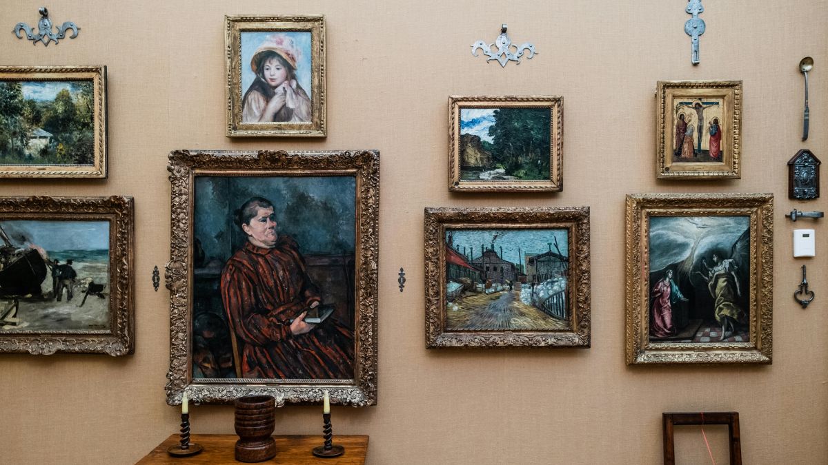 Dzieła sztuki odkryte przypadkiem w reklamie Foto: obrazy na ścianie