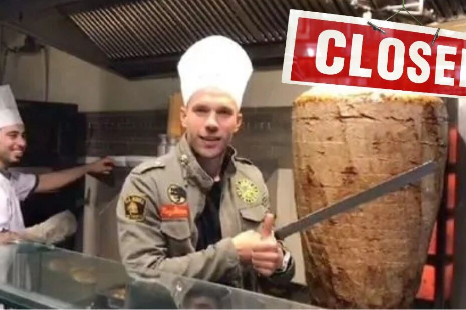 Lukas Podolski zamknął kolejny lokal z kebabem
