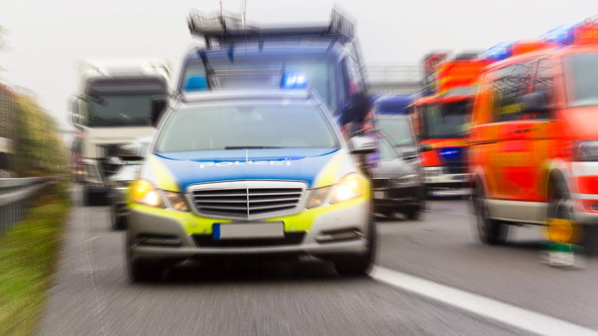 Poważny wypadek na autostradzie A44