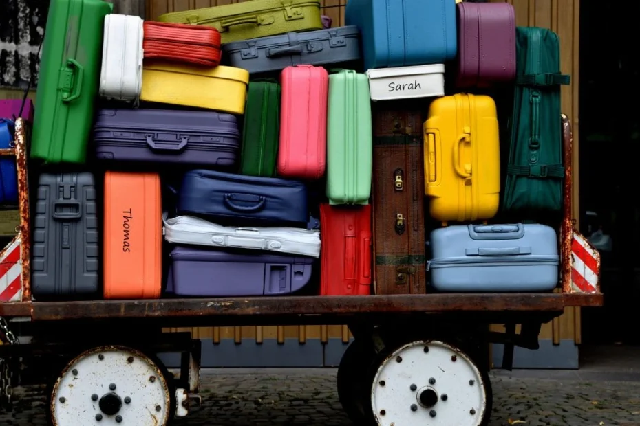 tajemnice licytacji zaginionego bagażu Foto: kolorowe walizki