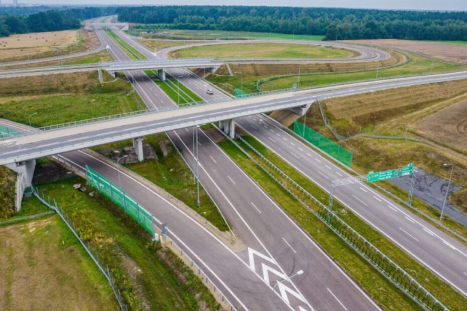 Polska ukończyła swój odcinek Via Baltica Foto: droga ekspresowa w Polsce