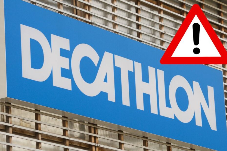 Decathlon ostrzega klientów