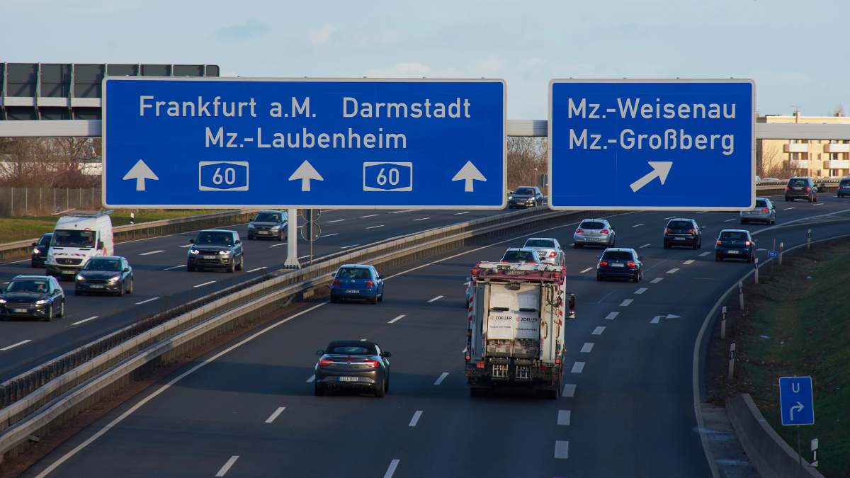 Trik z niemieckiej autostrady