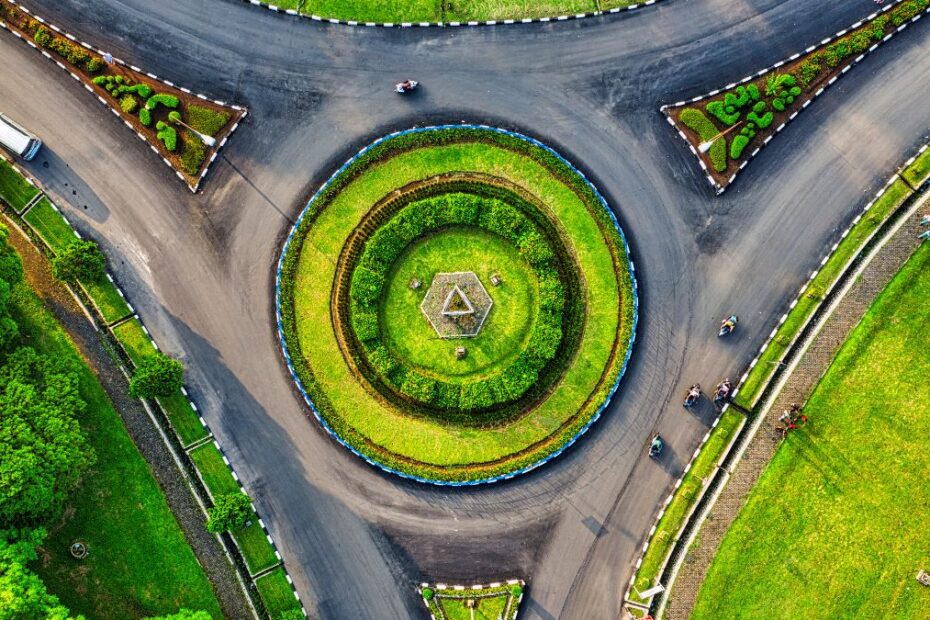 największe rondo w Polsce Foto: rondo