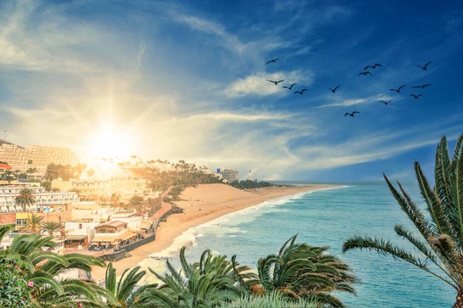 Najcieplejsza plaża Europy zimą