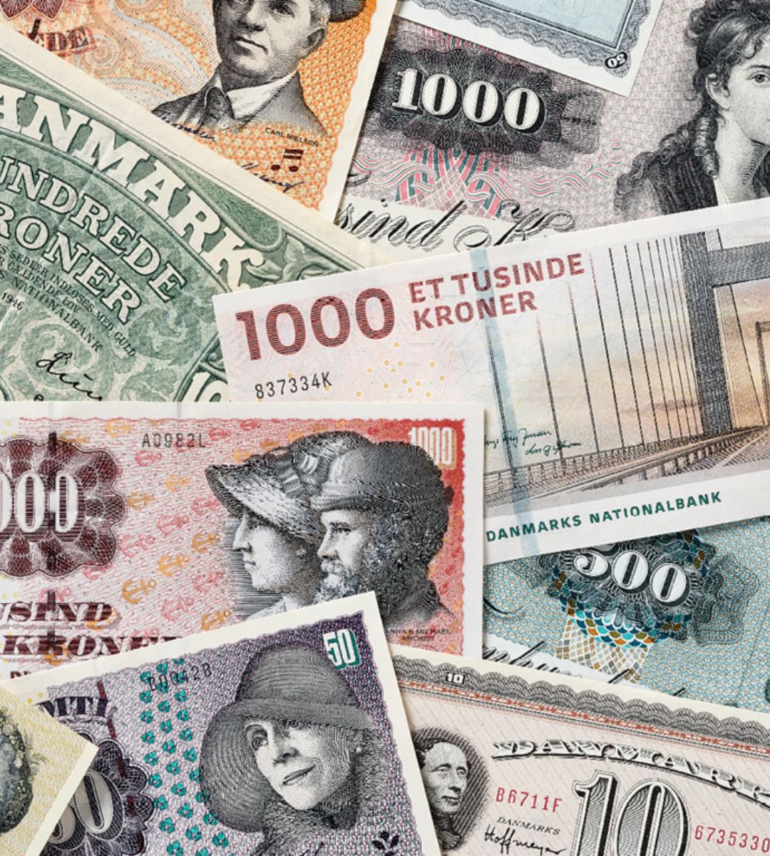 Wycofane banknoty korony duńskie