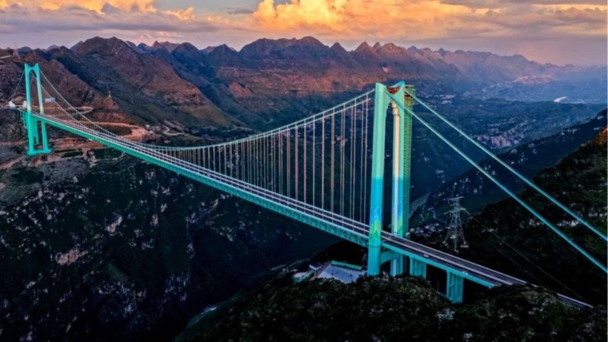 Otwarcie najwyższego mostu świata Foto: Most nad Wielkim Kanionem Huajiang