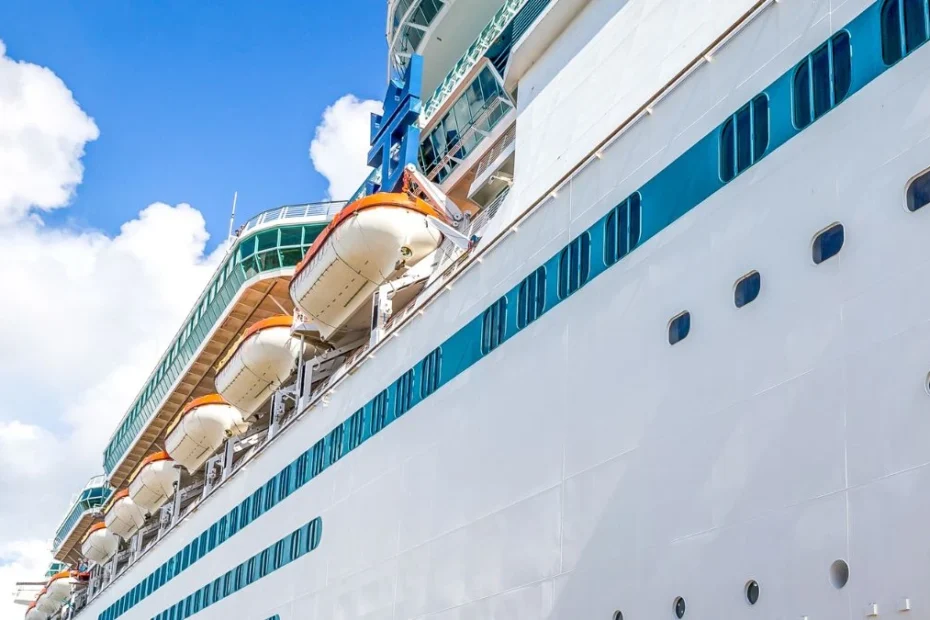 największy statek świata Legend of the Seas Foto: Nowoczesny statek wycieczkowy na wodzie