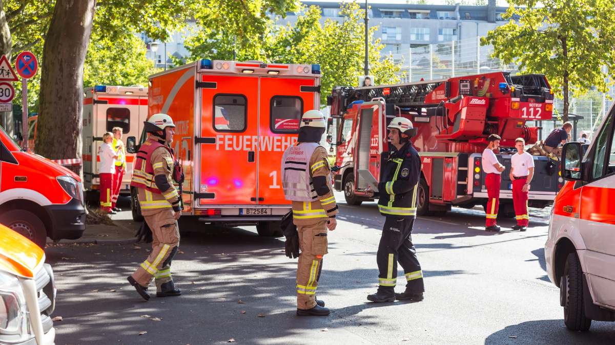 Alarm gazowy w Hamburgu