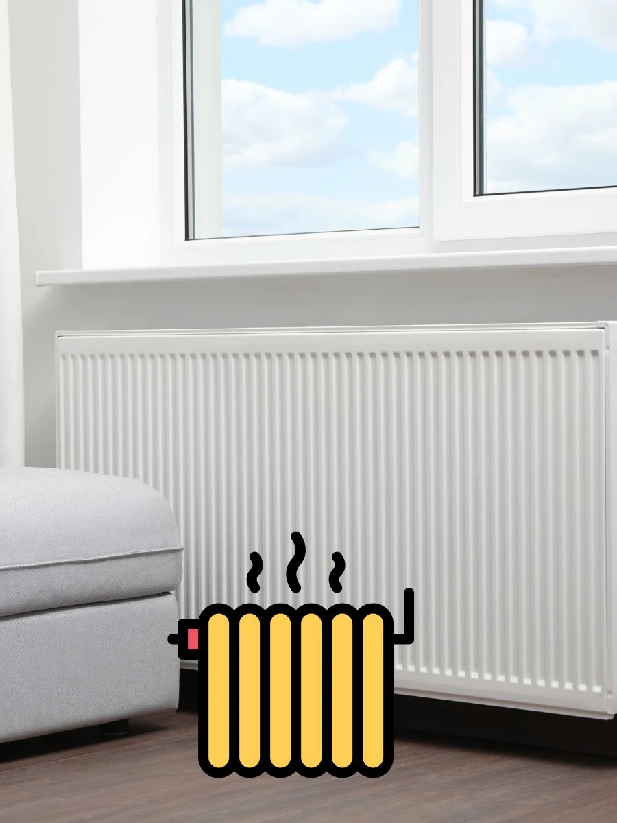 Trik z folią aluminiową na kaloryferze nocą