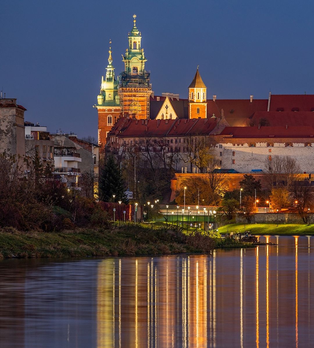 Darmowy listopad 2025 Foto: Wawel nocą