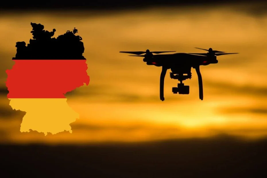 Alarm dronowy w Niemczech