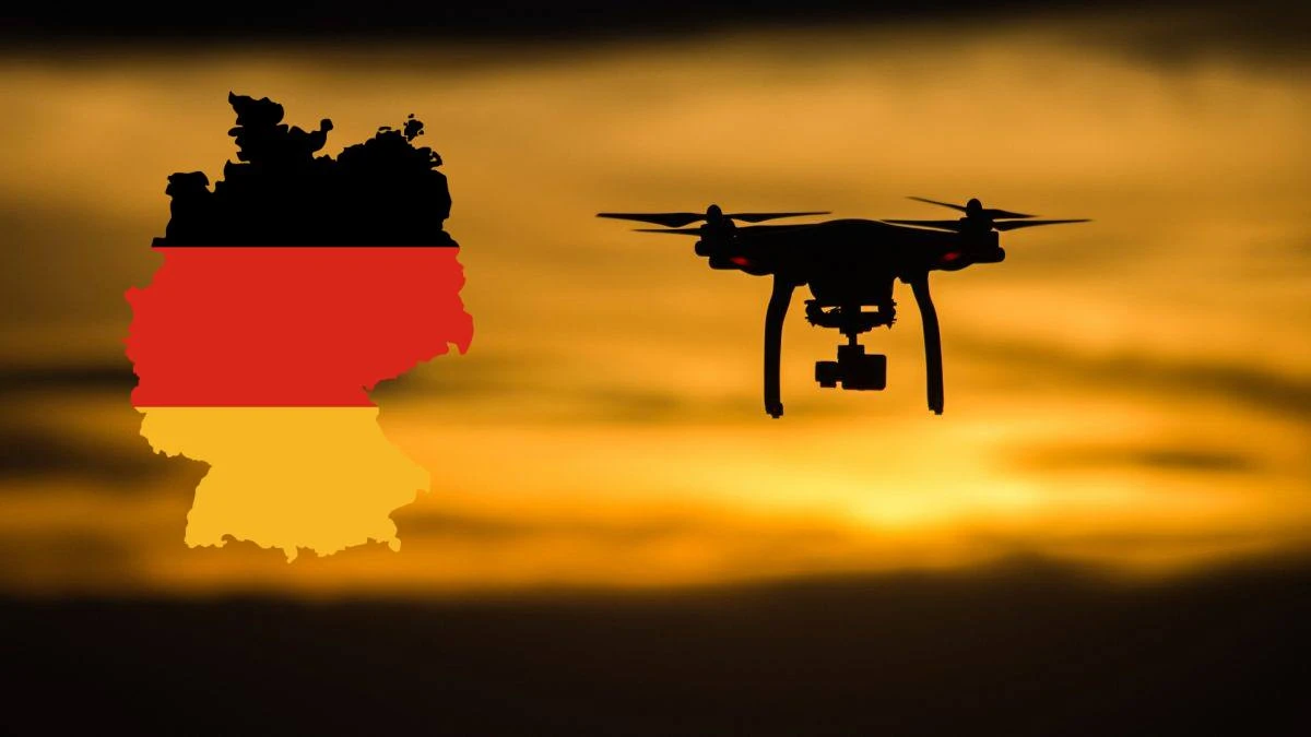 Alarm dronowy w Niemczech