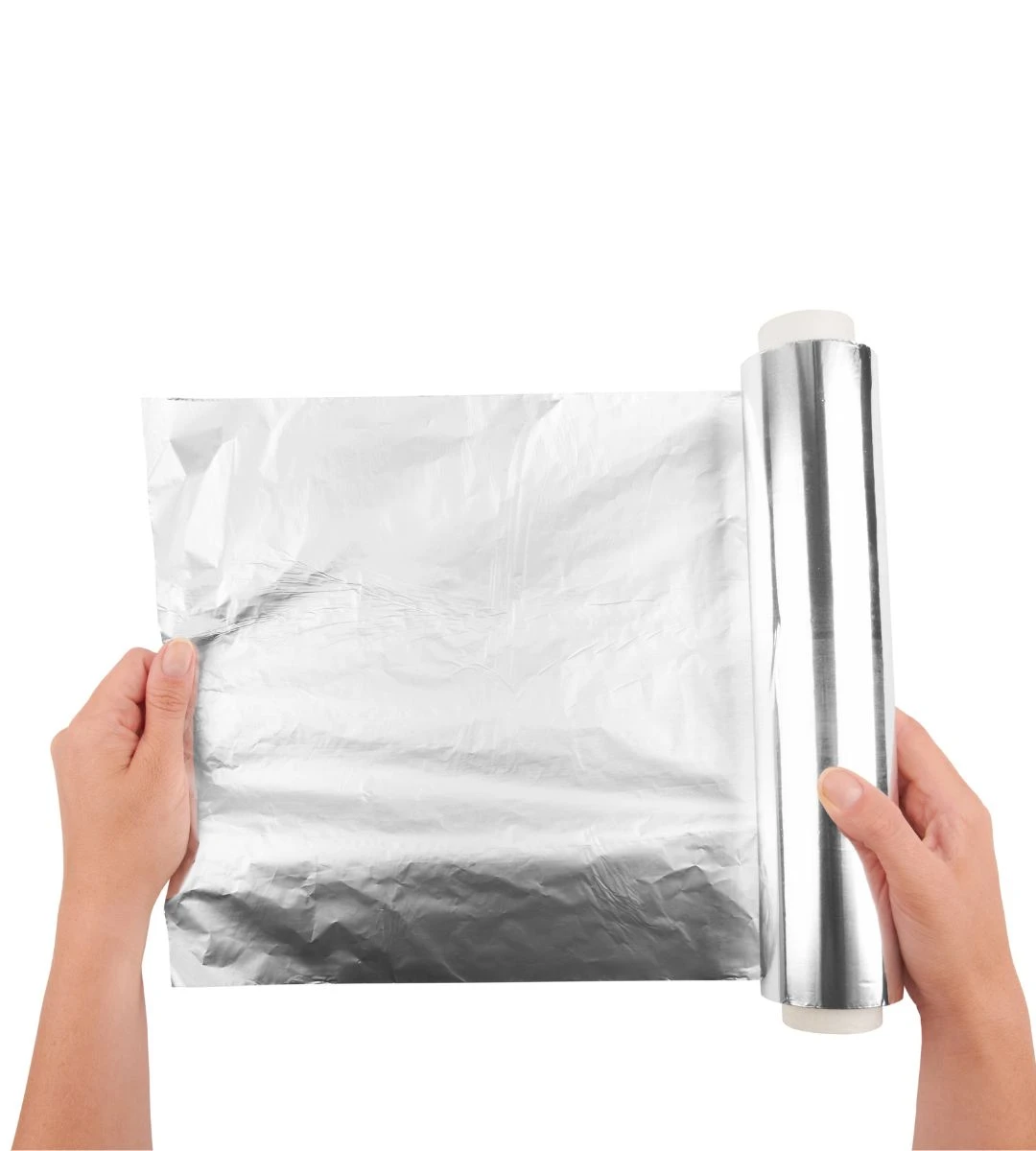 Trik z folią aluminiową na szczotce używany do usuwania kurzu i sierści