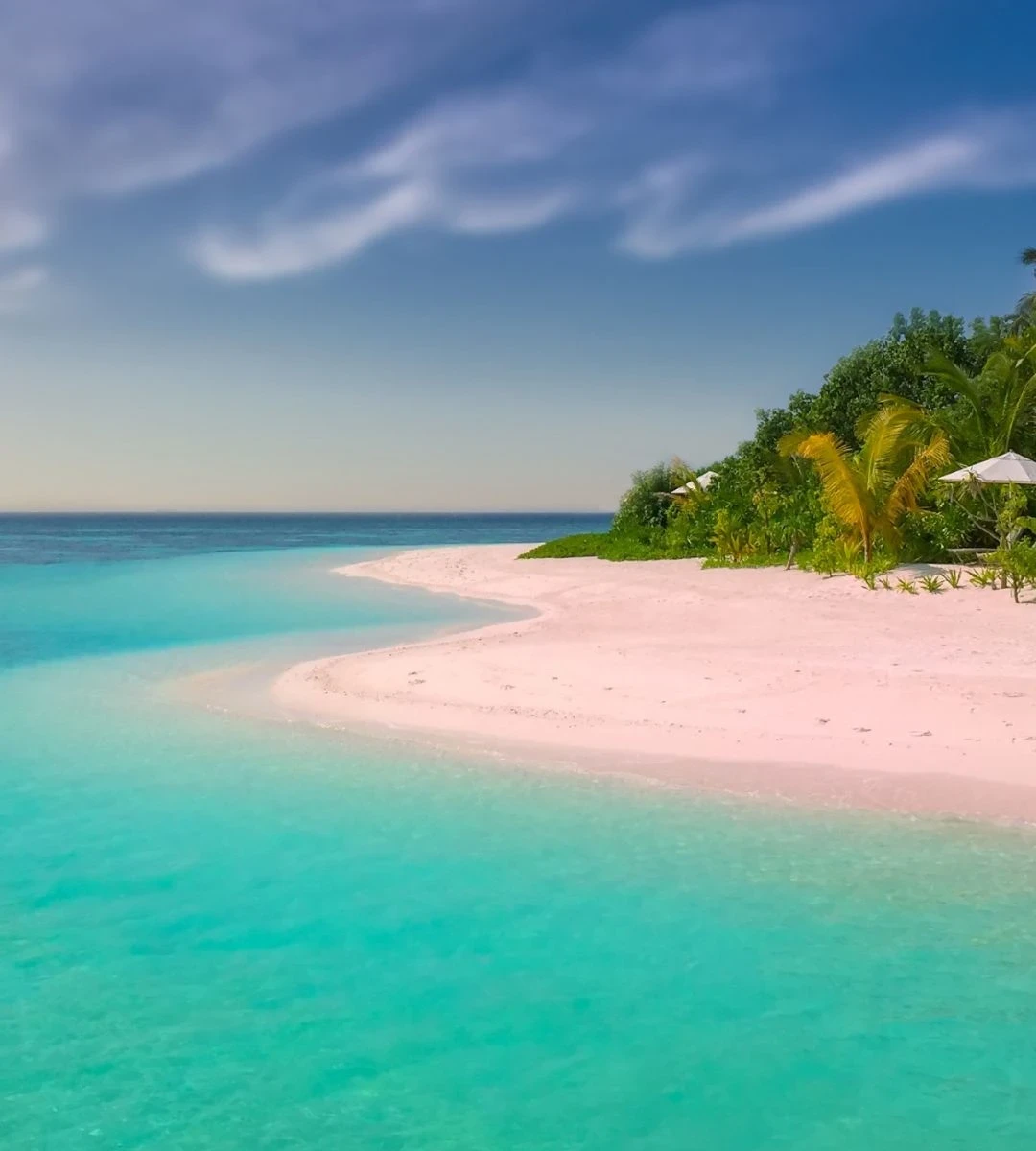 Poland na wyspie Kiritimati Foto: Tropikalna zatoka i laguna