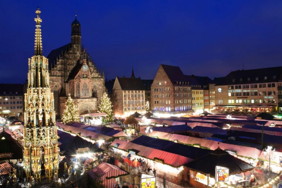 co warto zobaczyć w Norymberdze Foto: jarmark świąteczny w Norymberdze
