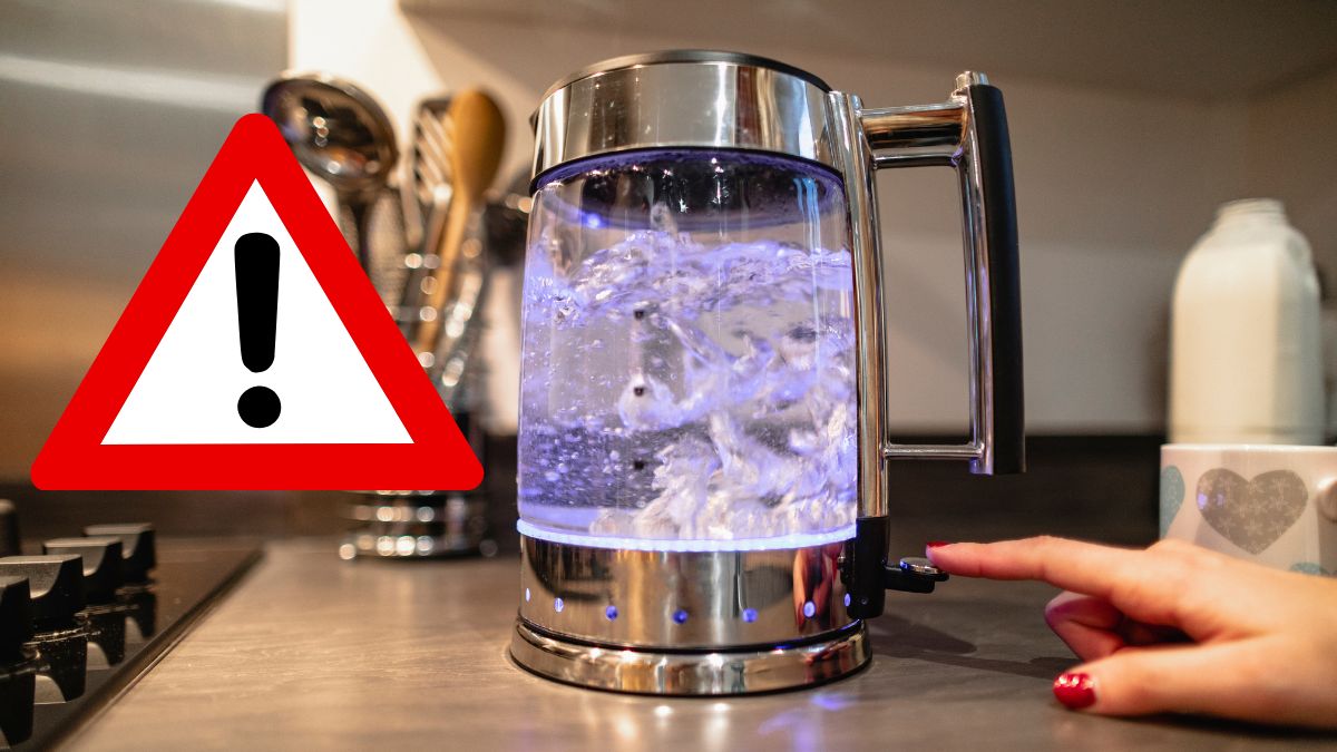Pilne wycofanie czajnika kuchennego zdjęcie czajnik elektryczny