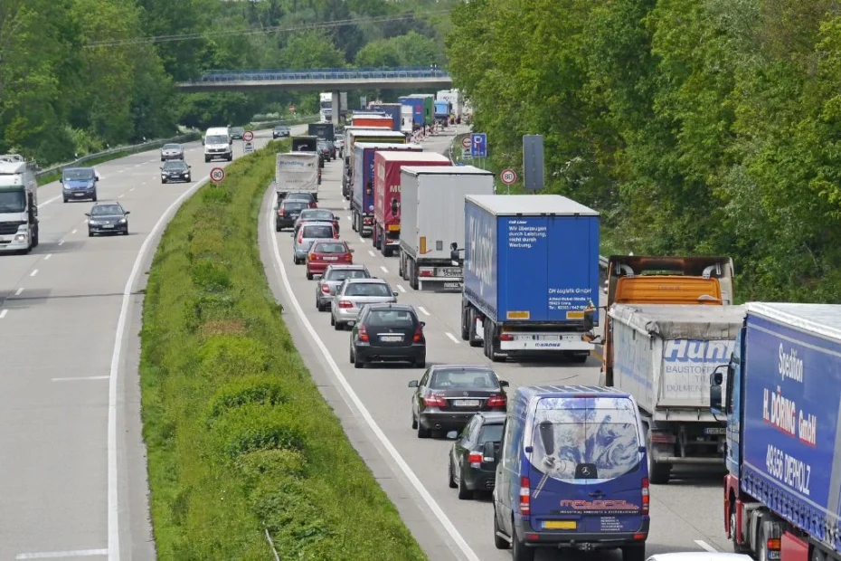 Korkowy koszmar na niemieckich autostradach