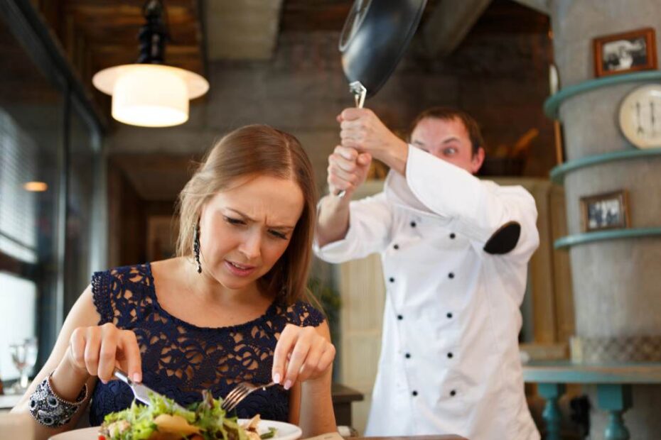 najgorszy błąd w restauracji