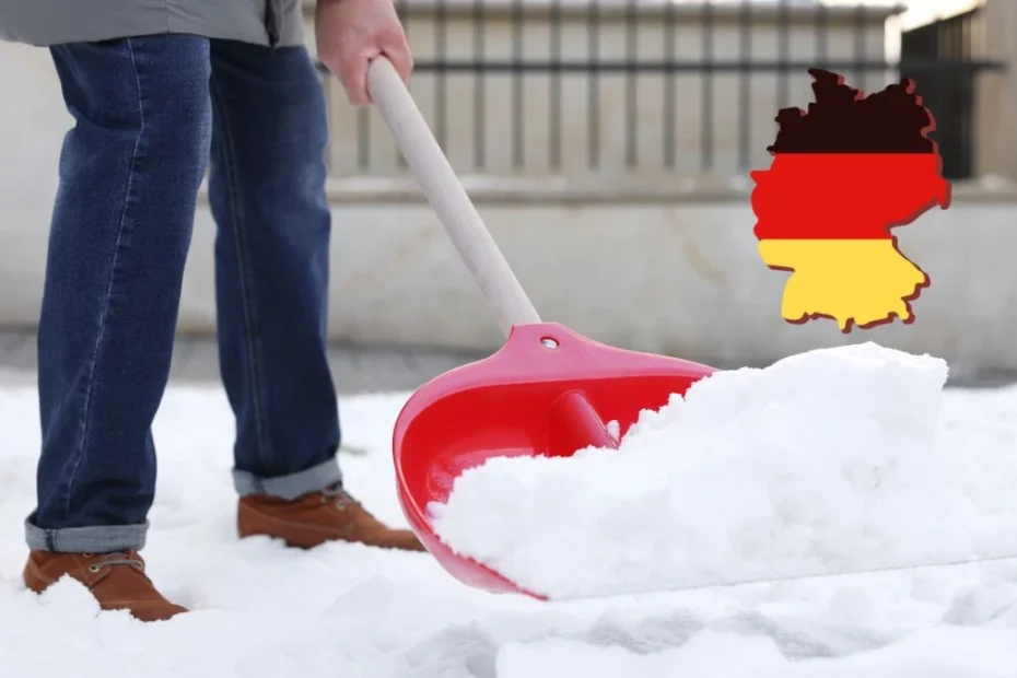 Surowa zima w Niemczech - obowiązki