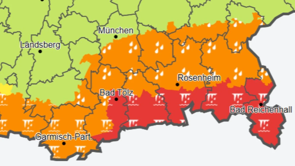 Czerwony alert w Niemczech
