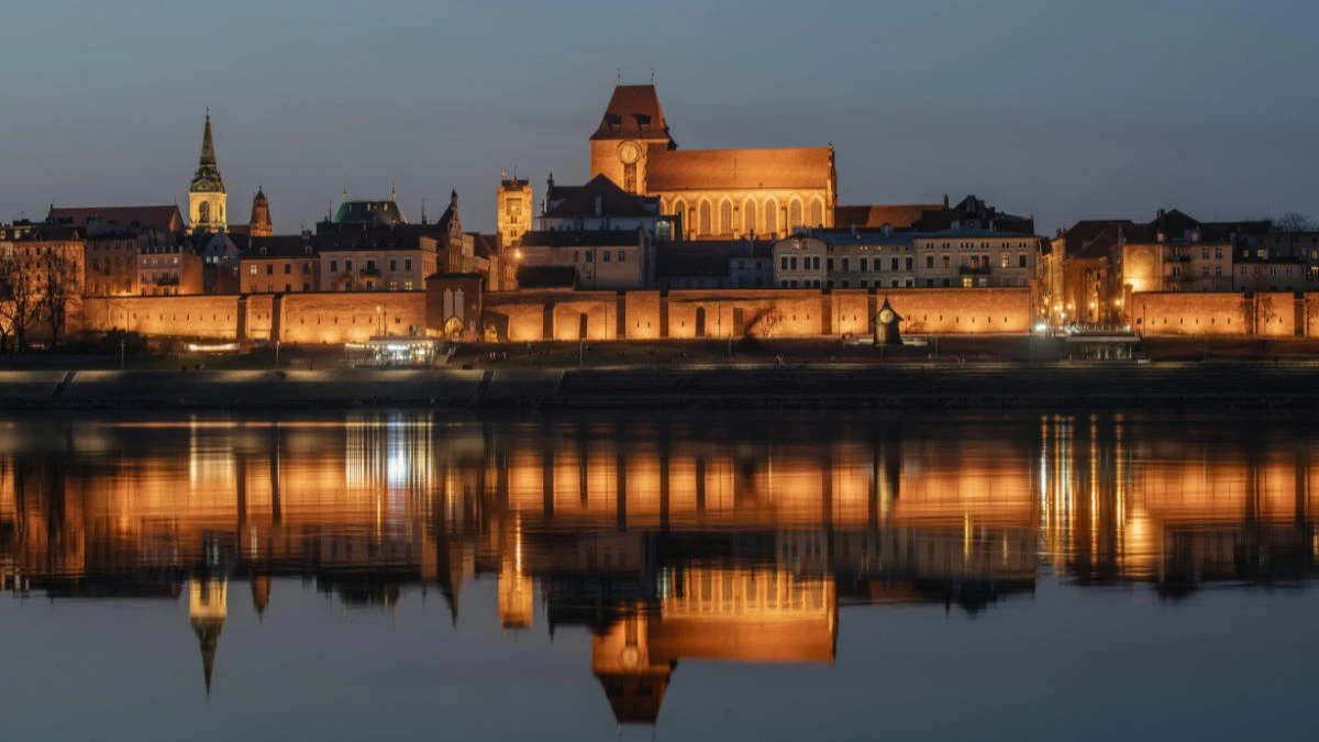polskie miasto w amerykańskim rankingu Foto: Panorama toruńskiej starówki