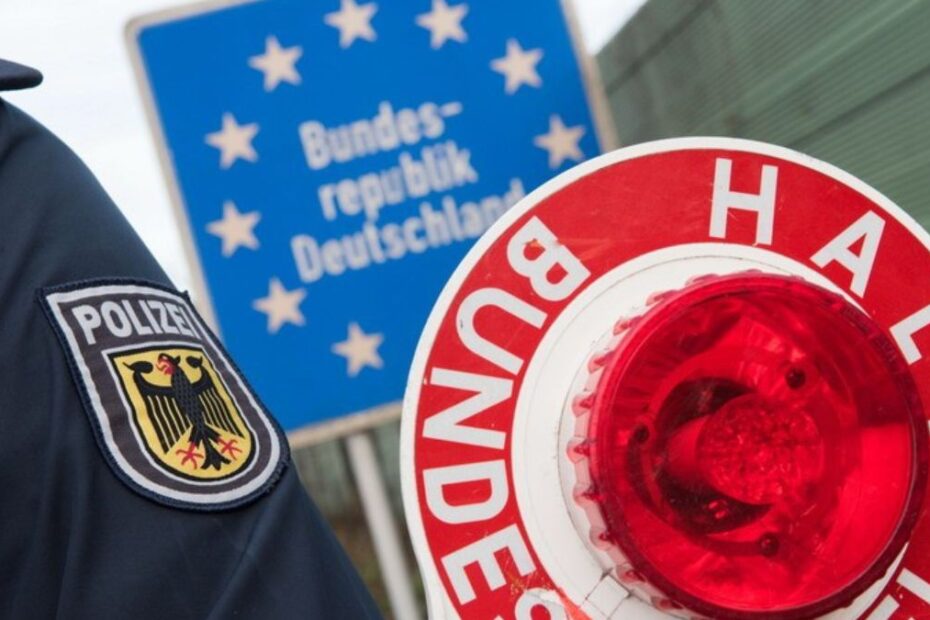 Niemcy szykują maraton fotoradarów. Fot: Bundespolizei / ilustracja symboliczna granicy