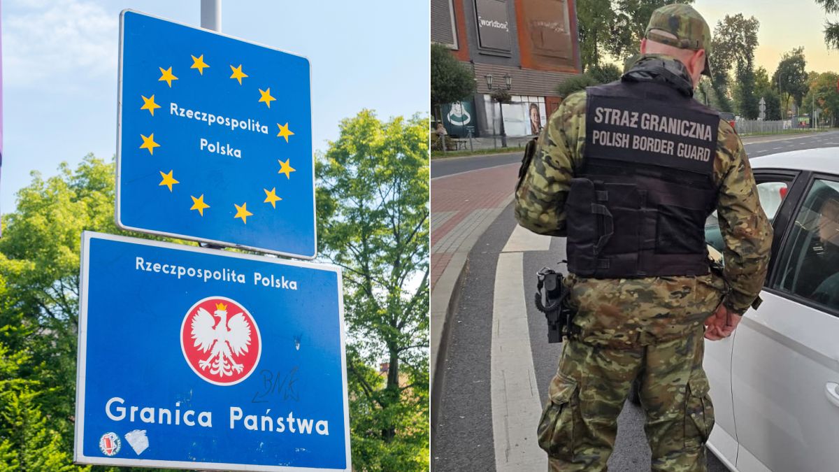 Kontrole na granicy przy wjeździe z Niemiec do Polski