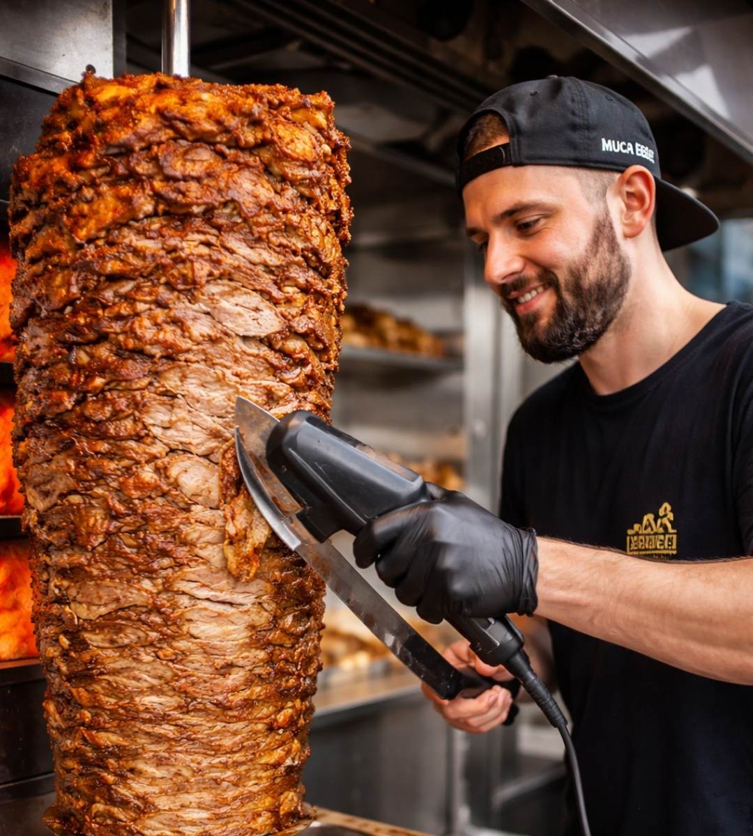 Tłumy rzuciły się na kebab w croissancie