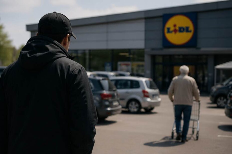Oszustwo na parkingu supermarketu w Niemczech