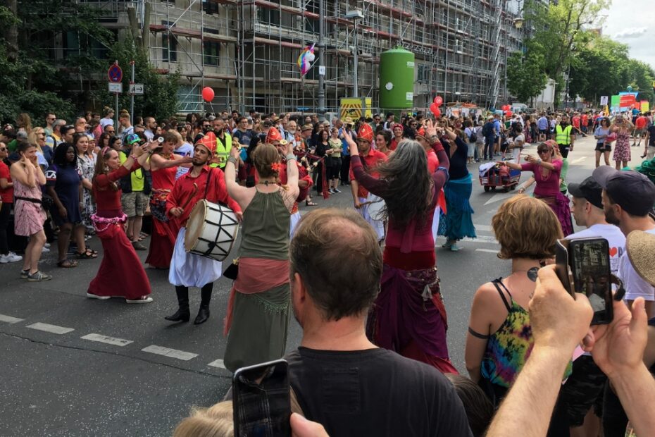 Karnawał Kultur w Berlinie zdjecie parada