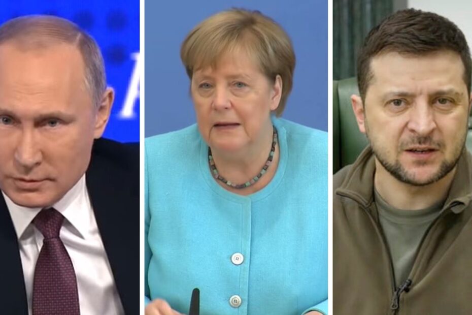 Angela Merkel mediatorem w wojnie w Ukrainie