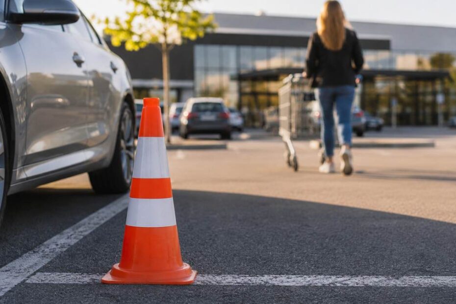 kara za parking pod marketem w Niemczech