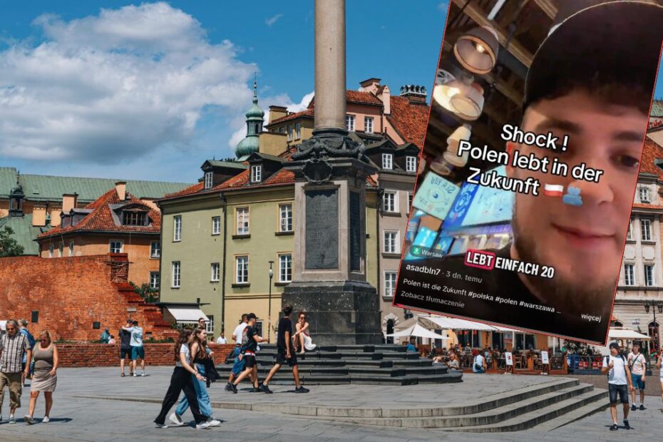 Turysta z Niemiec zachwycony Polską