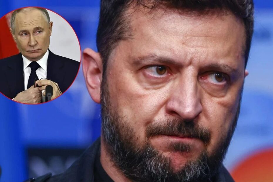Zełenski otrzymał wiadomość od Putina